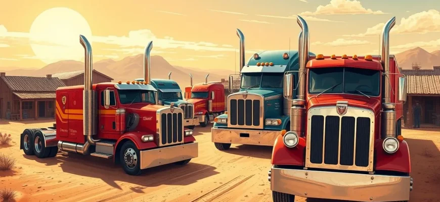 Westerns avec des camions: une aventure épique
