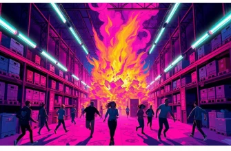 Films de catastrophe dans des entrepôts