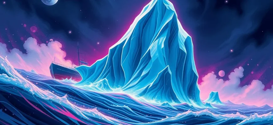 Films de catastrophe avec des icebergs