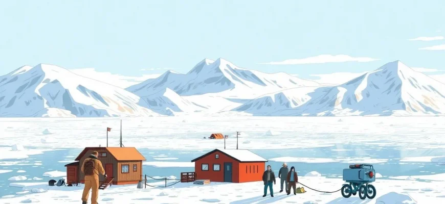 Films dramatiques sur l'Antarctique