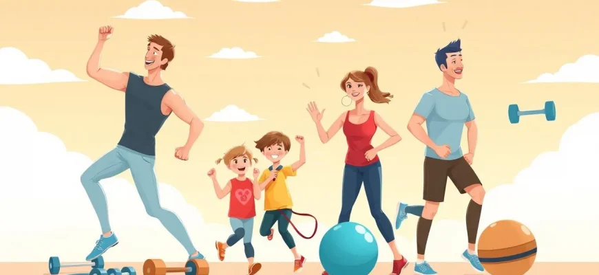 Films de famille sur le bodybuilding