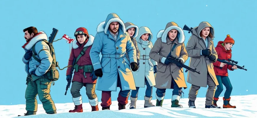 Films d'aventures dans le froid hivernal