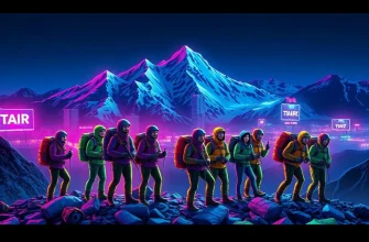 Films de guerre avec des guides de montagne