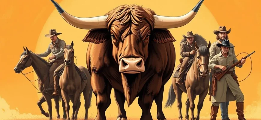 Films de westerns avec des taureaux