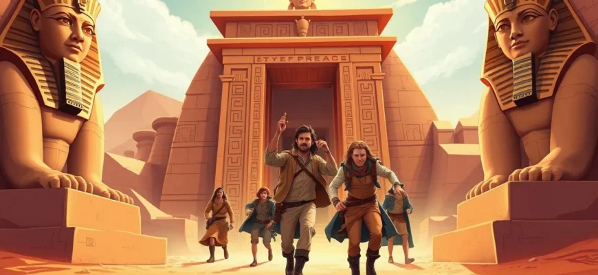 Films d'action sur les pharaons : Une aventure égyptienne