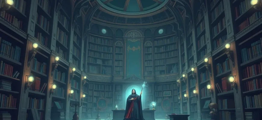 Films mystiques sur les bibliothèques de magiciens