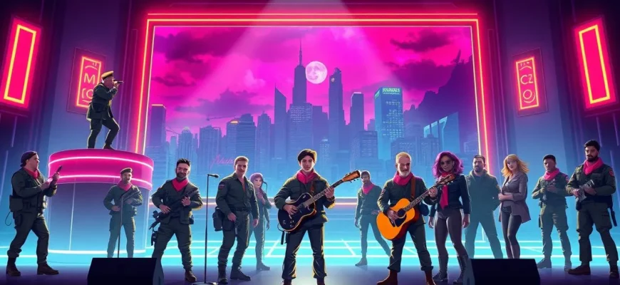 Films de guerre sur les brigades d'artistes