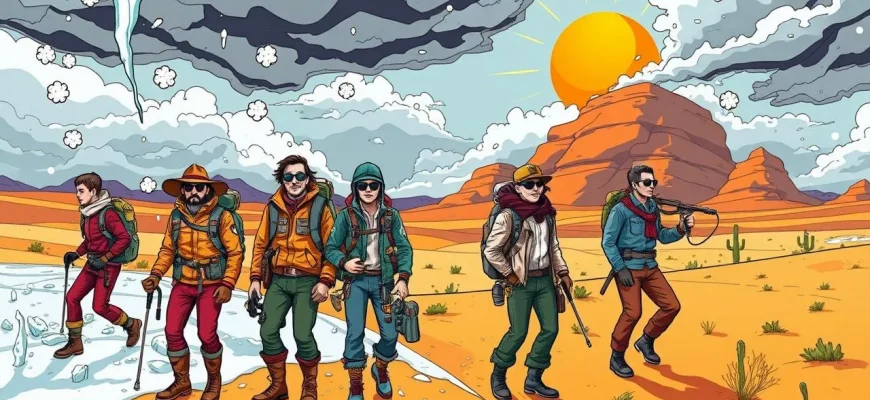 Films d'aventure dans des climats extrêmes