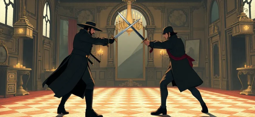 Films d'action avec des duellistes