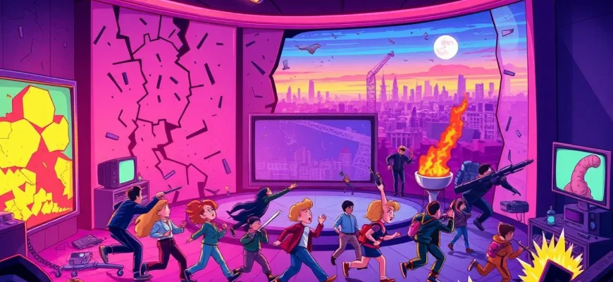 Films de catastrophe sur les studios de télévision