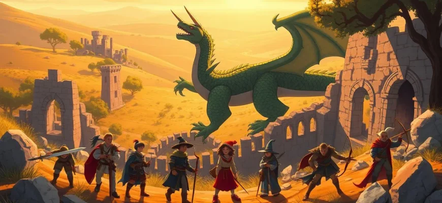 Films de fantaisie sur des ruines