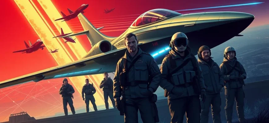 Films de guerre sur les essais en vol