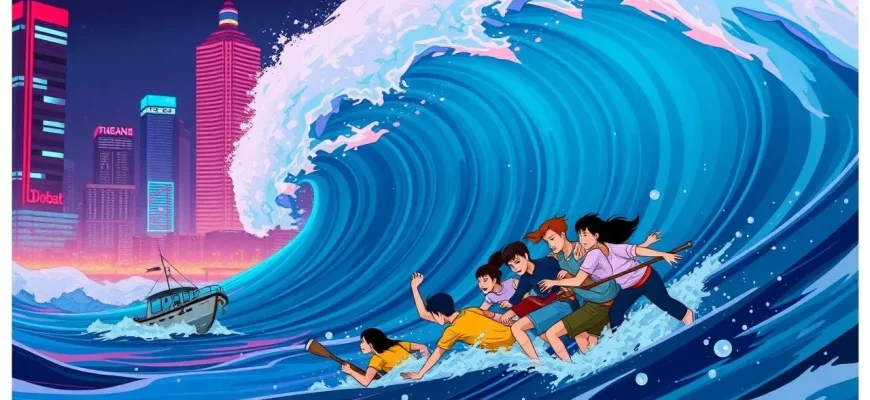 Films sur le tsunami: Sauvetage et survie