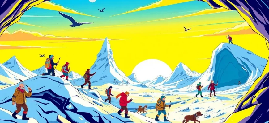 Films d'aventure sous le jour polaire