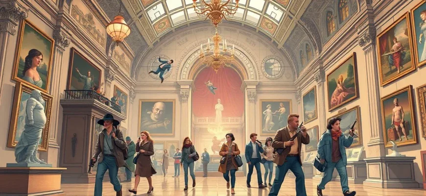 Films d'action dans les musées