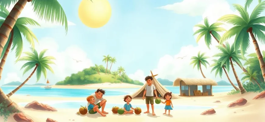 Films familiaux sur une île déserte