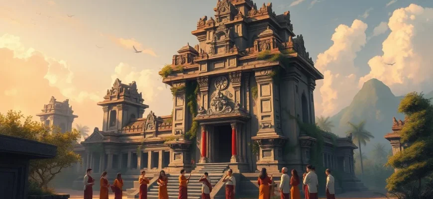 Films historiques sur les temples chams