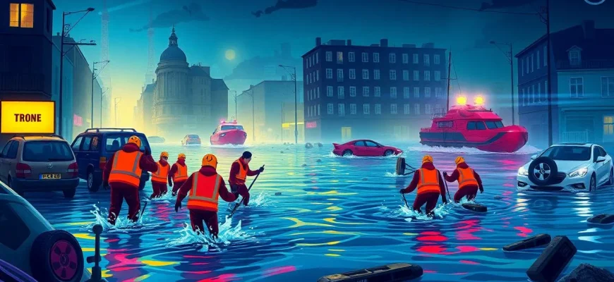 Films sur le sauvetage lors de catastrophes naturelles : inondations