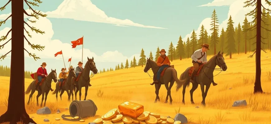 Films soviétiques sur l'or : Une quête d'aventure et de richesse