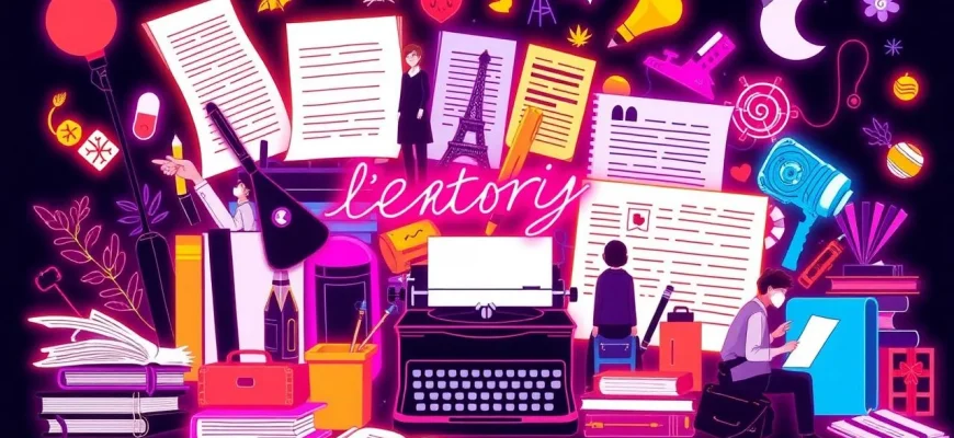 Films dramatiques sur l'écriture