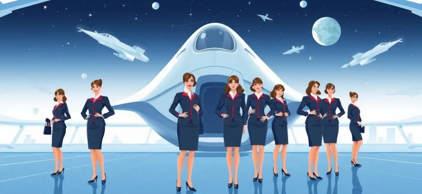 Films de science-fiction avec des hôtesses de l'air