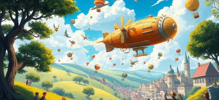 Films de Fantasy avec des Machines Volantes