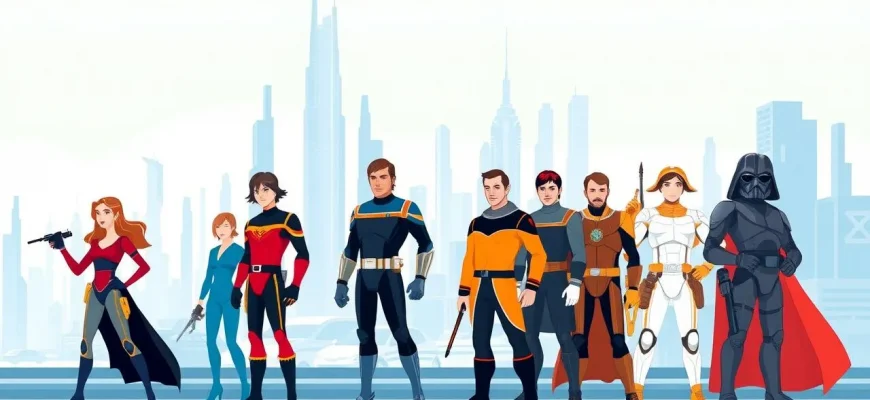 Films de science-fiction avec des héros forts