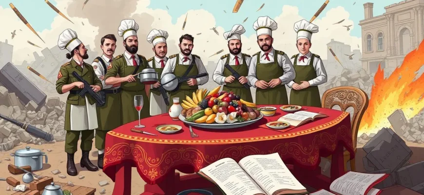 Films de guerre avec des chefs en milieu hostile