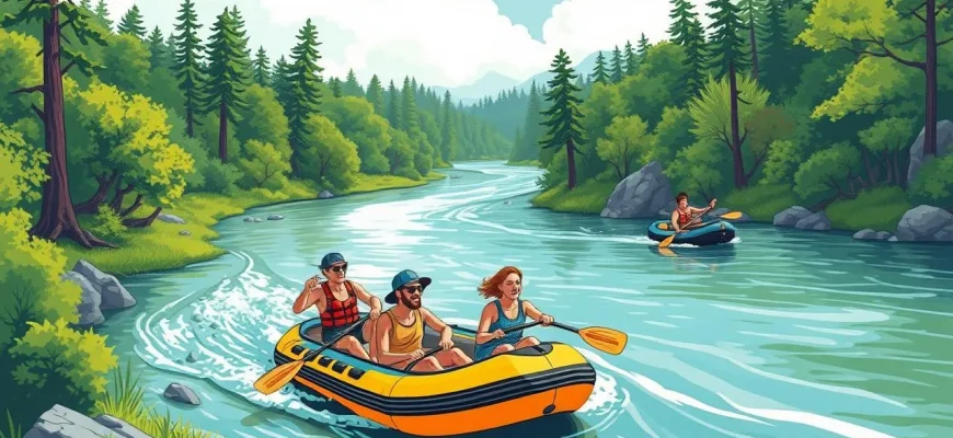 Films d'aventure sur les radeaux