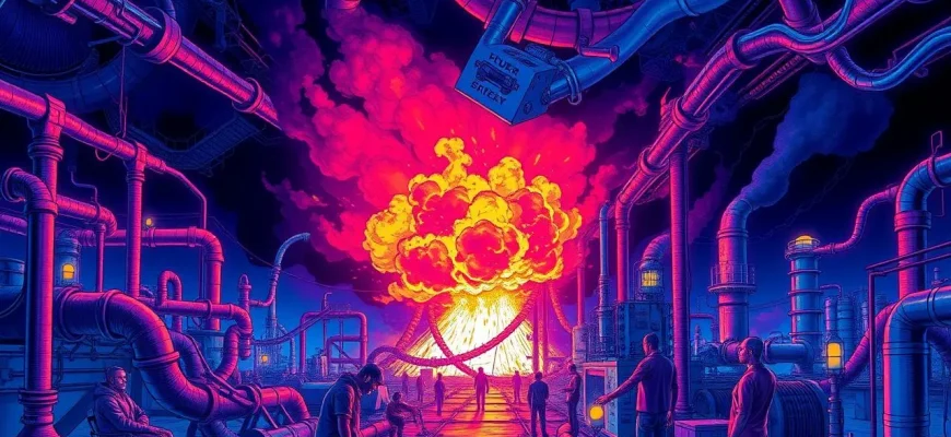 Films de catastrophe sur les raffineries de pétrole