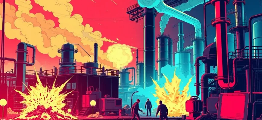 Films de catastrophe dans des usines