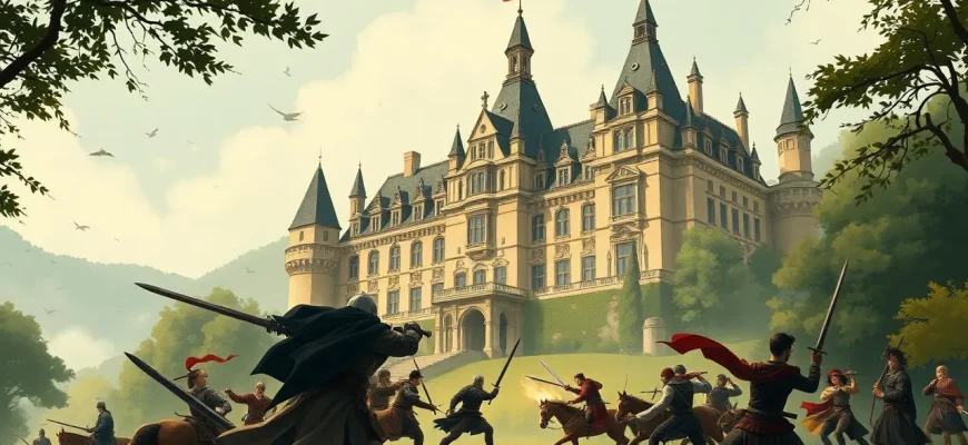 Films d'action dans des châteaux