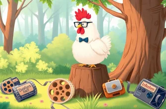 Films familiaux avec des poules