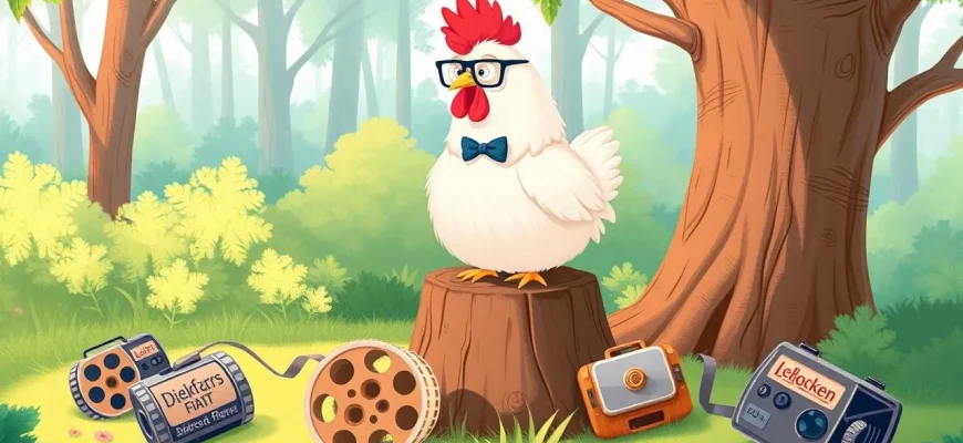 Films familiaux avec des poules