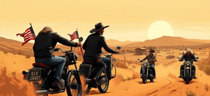 Films de westerns avec des motards