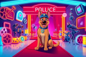 Films familiaux avec des chiens policiers