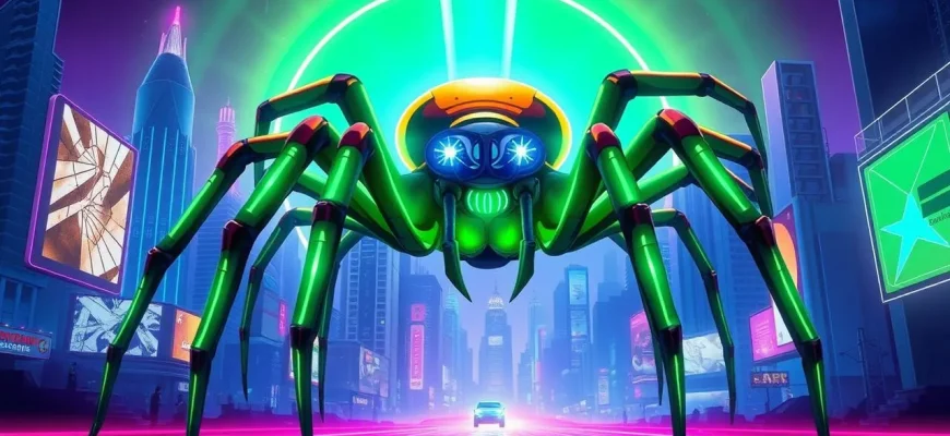 Films familiaux avec des araignées géantes