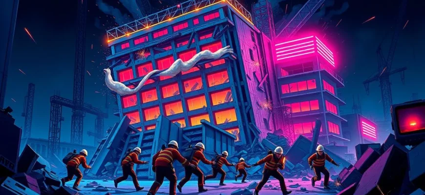 Films sur l'effondrement des bâtiments en construction