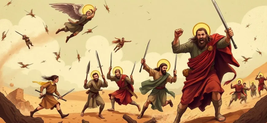 Films d'action avec des saints