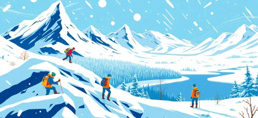 Films d'Aventure dans la Tempête de Neige