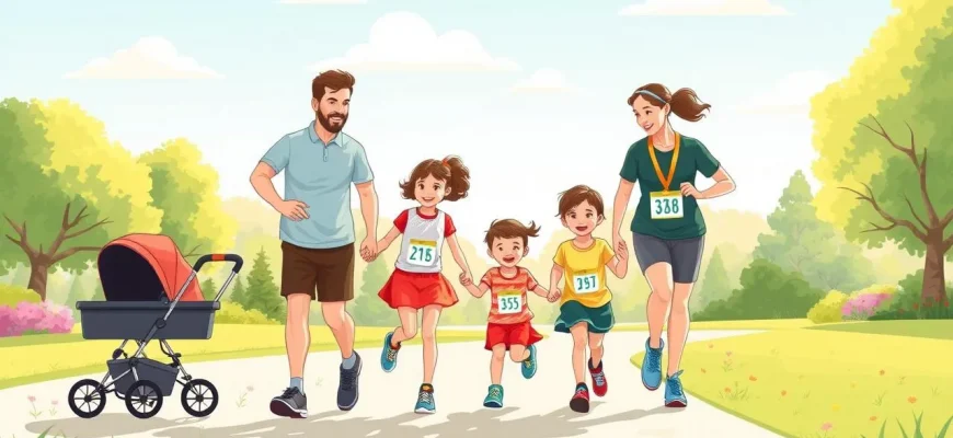 Films familiaux sur la course à pied