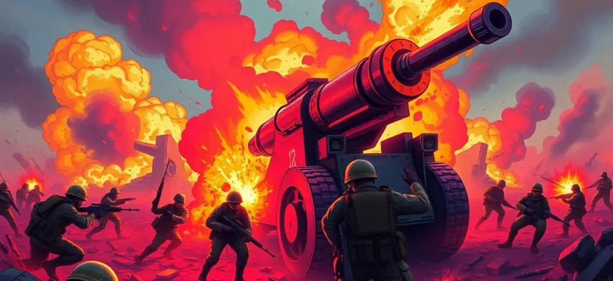 Films de guerre: duels d'artillerie