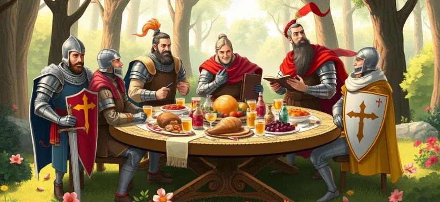 Films familiaux sur les chevaliers