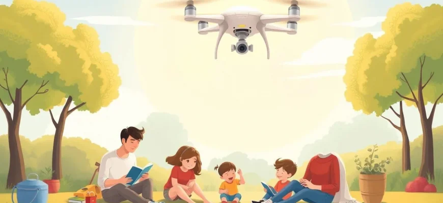 Films familiaux sur les drones