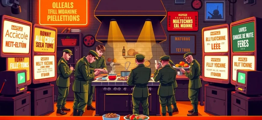 Films de guerre sur les cuisiniers militaires