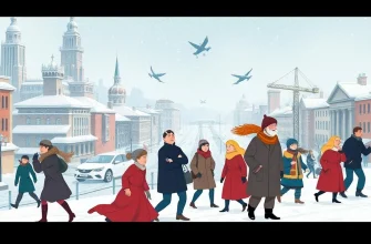 Films soviétiques sur la tempête de neige