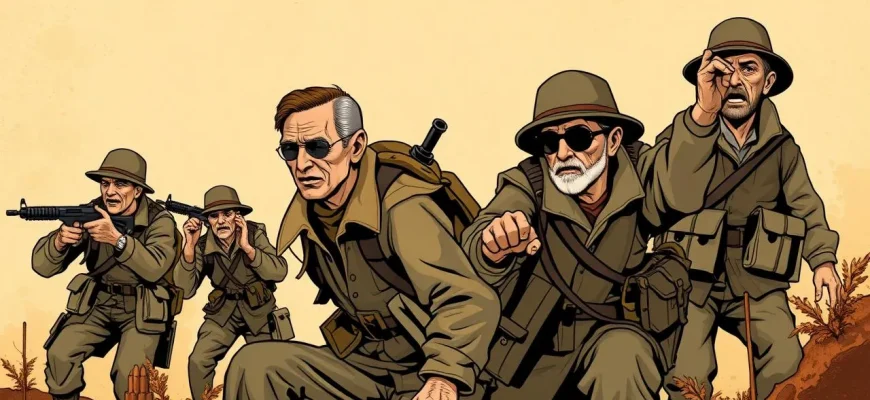 Films d'action avec des anciens militaires