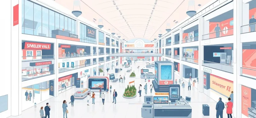 Films de science-fiction dans les centres commerciaux