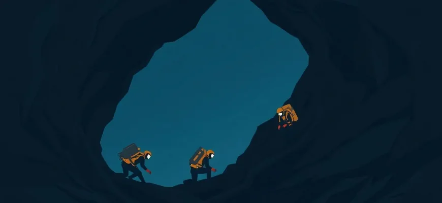 Films de suspense sur les spéléologues