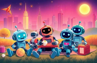 Films familiaux avec des robots